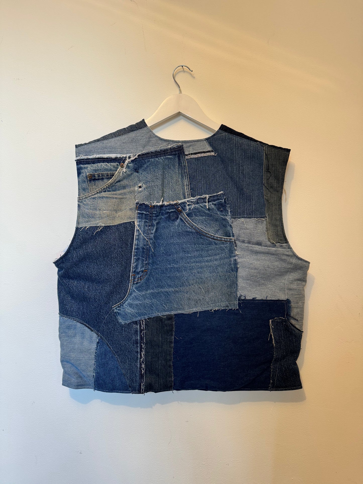 DICKIES Denim Gilet (L)