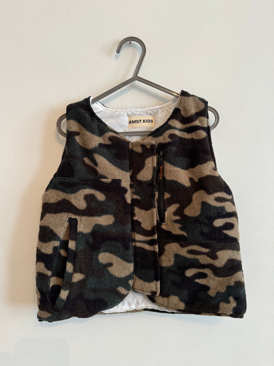 KIDS Fleece Camo Gilet (Age 5)