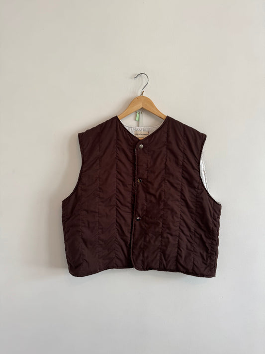 Padded Brown Gilet
