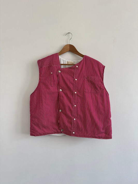 Crossbody Shirt Gilet (M)
