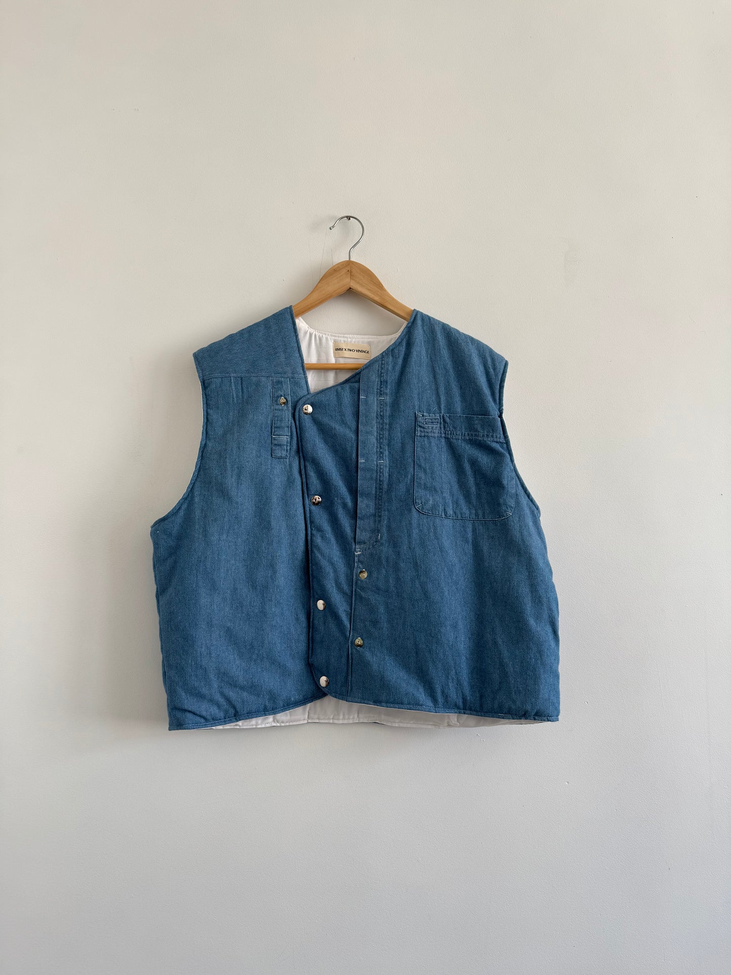 Crossbody Shirt Gilet (S)