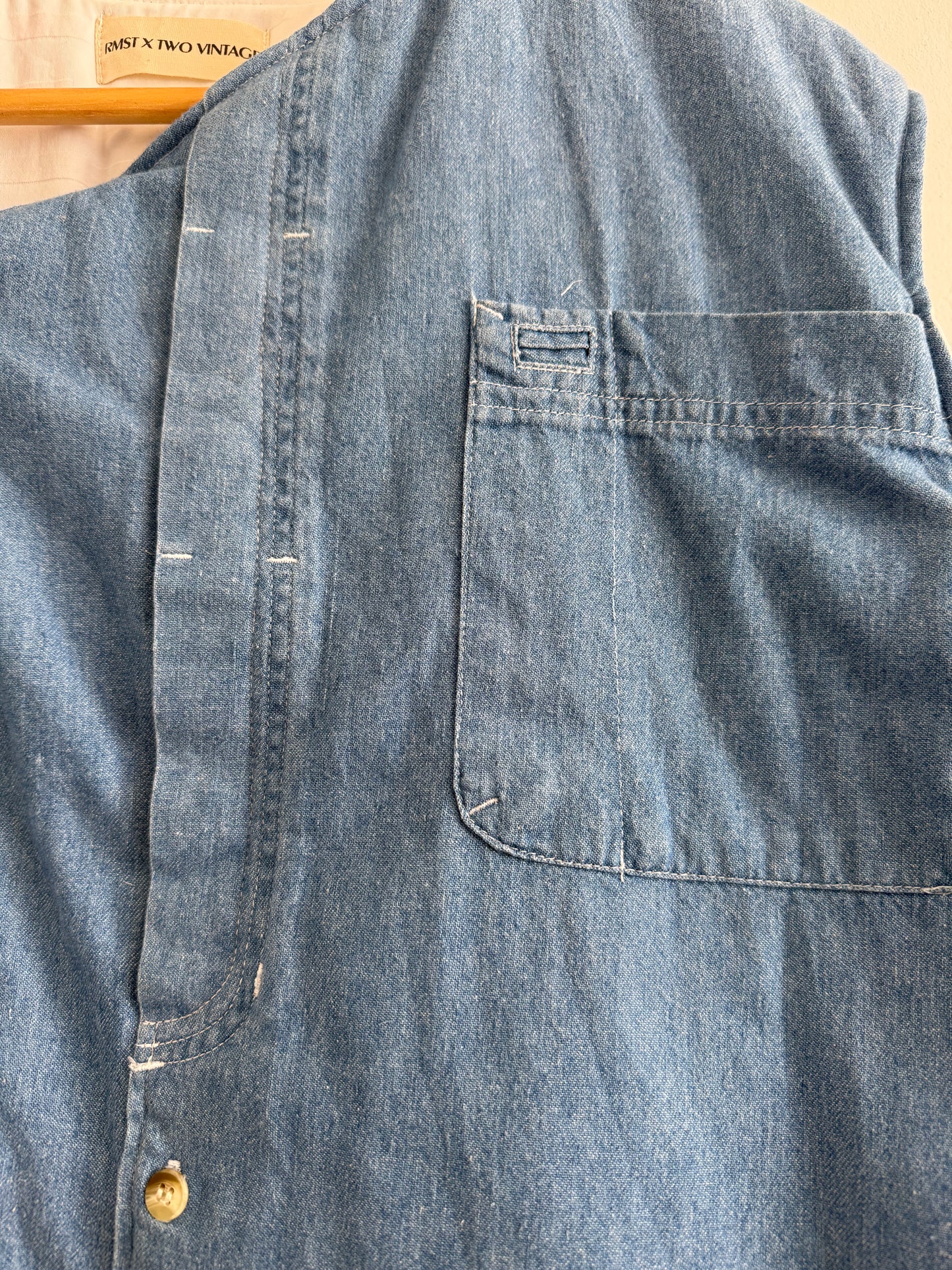 Crossbody Shirt Gilet (S)