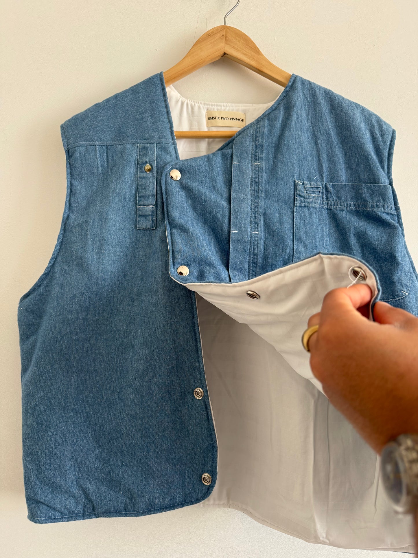 Crossbody Shirt Gilet (S)