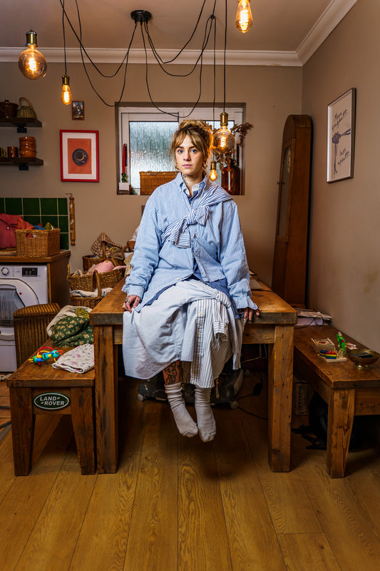 CUSTOM RALPH SHIRT GILET (VARIOUS SIZES)