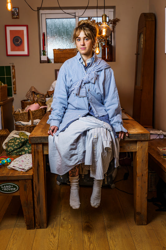 CUSTOM RALPH SHIRT GILET (VARIOUS SIZES)