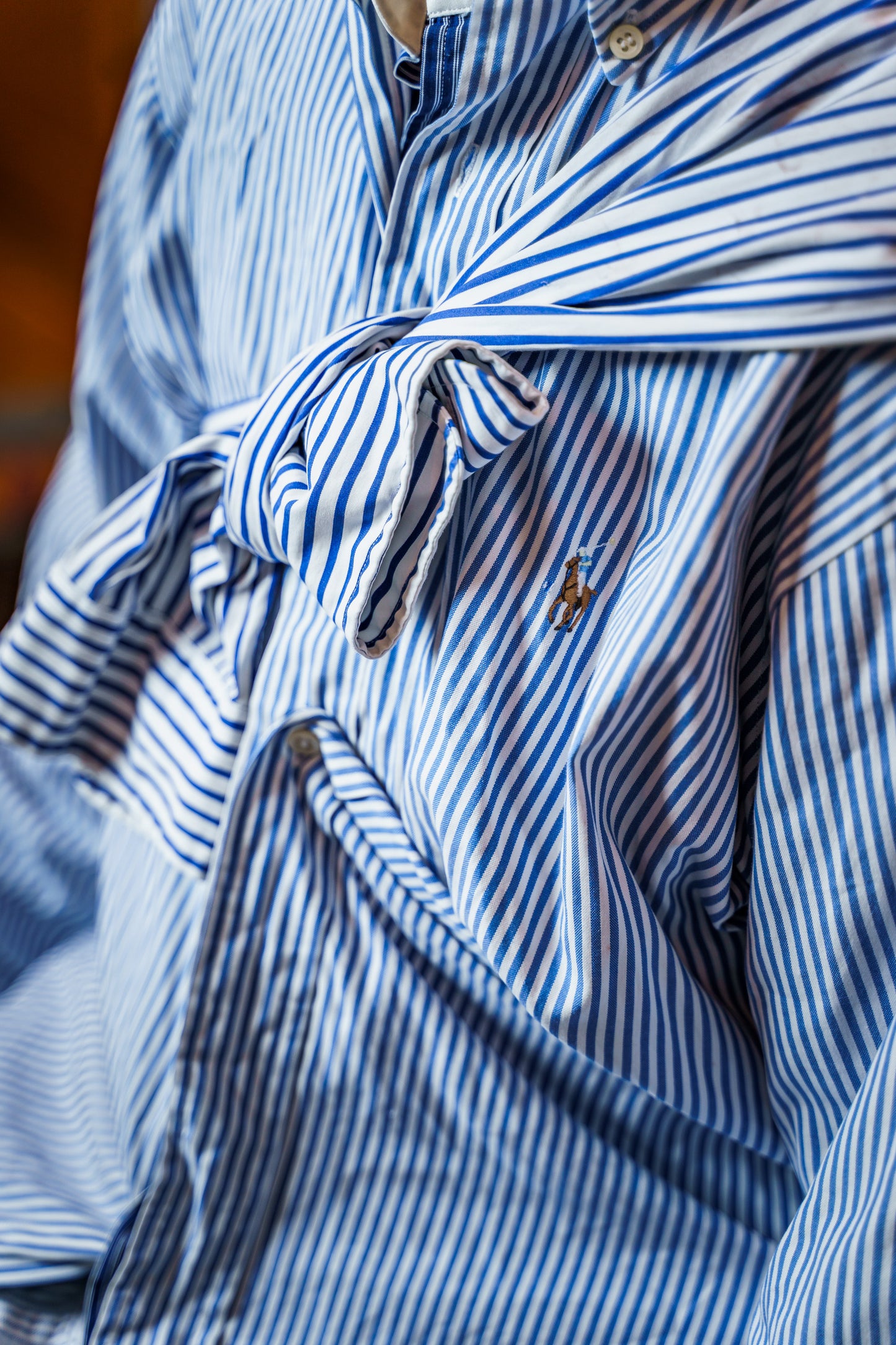 CUSTOM RALPH SHIRT GILET (VARIOUS SIZES)