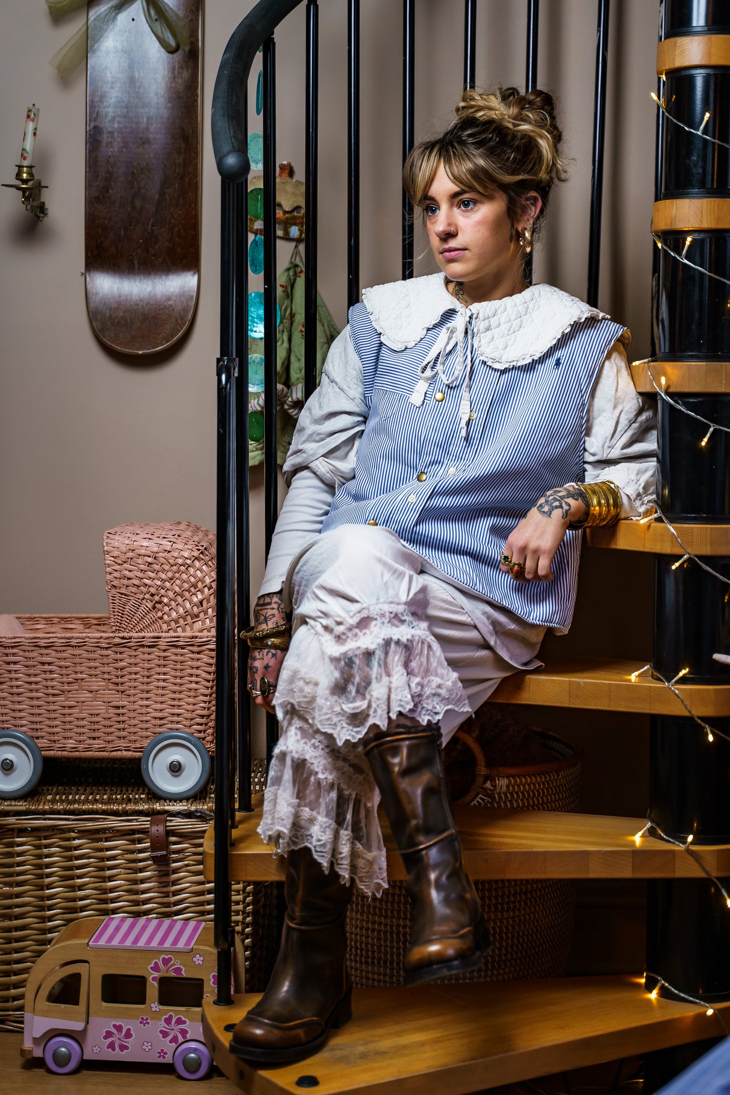 RALPH SHIRT GILET (M)