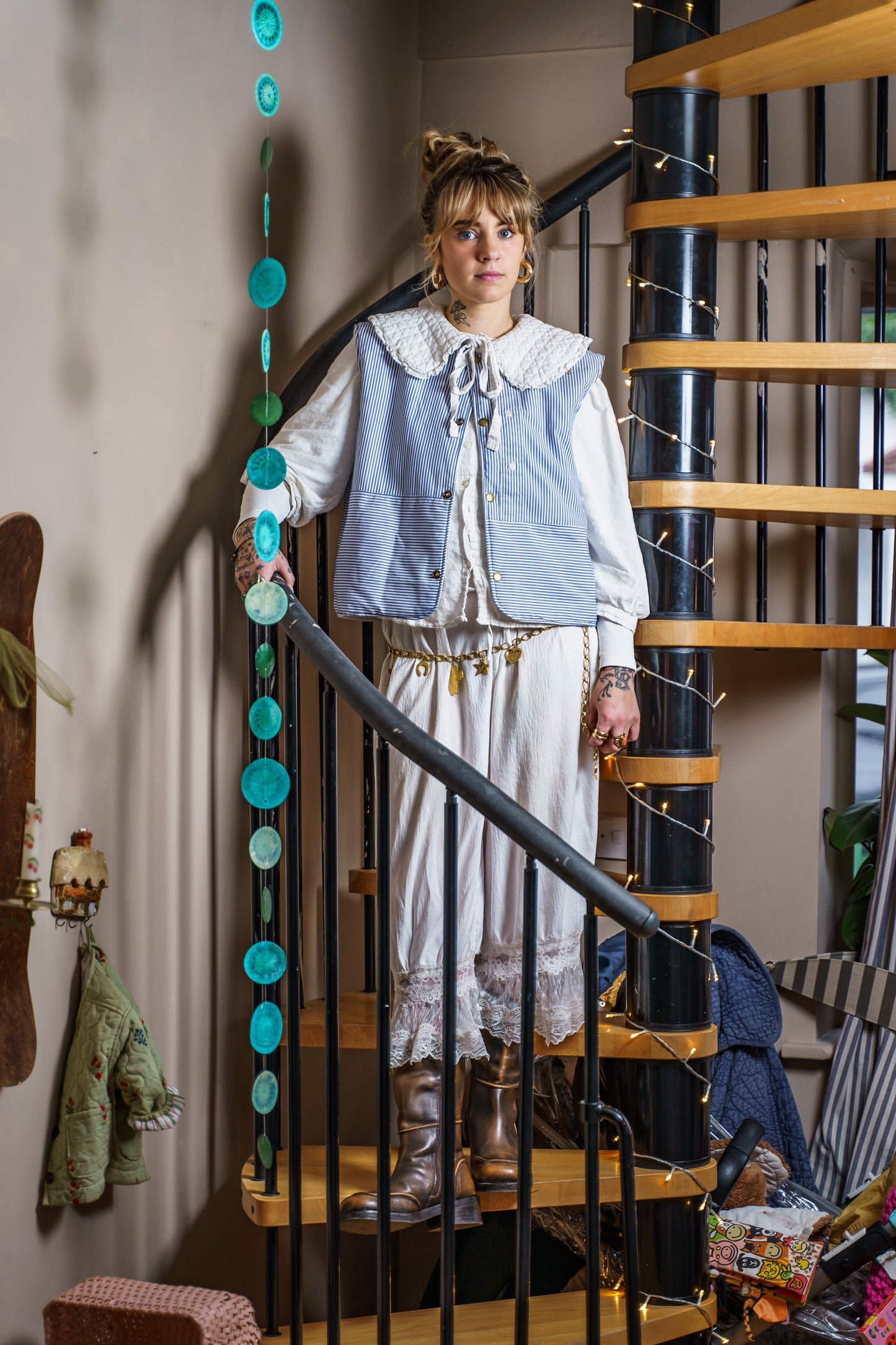 RALPH SHIRT GILET (XS)