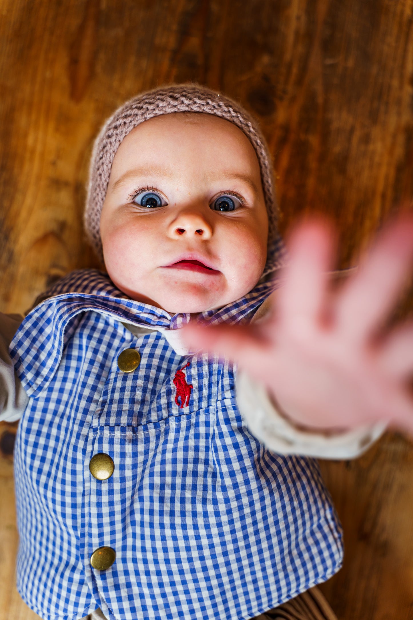 KIDS RALPH SHIRT GILET (AGE 1)